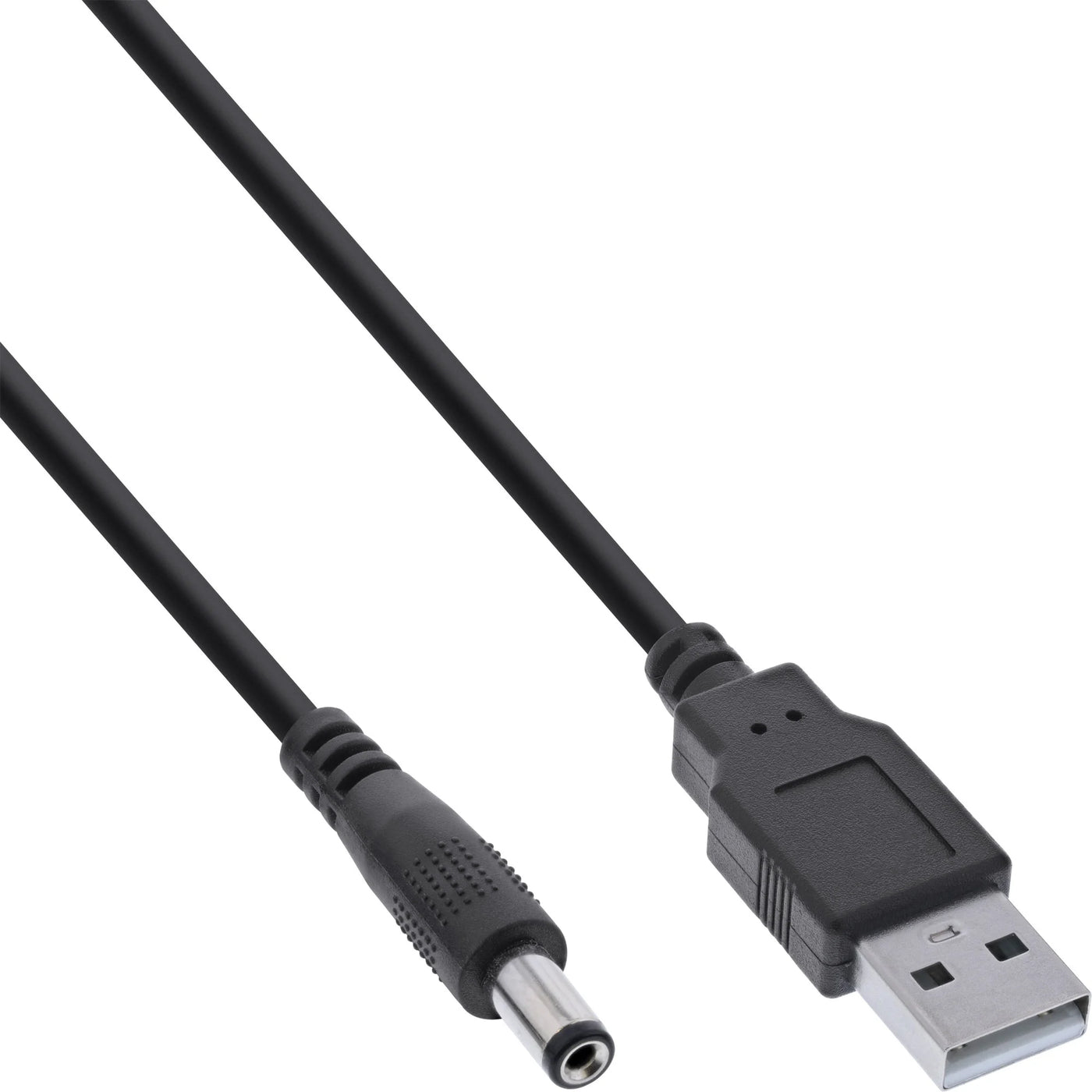 USB-A - DC plug kabel | 5,5 x 2,1mm | max. 5V/1,5A (7,5W) | 1 meter - Copy