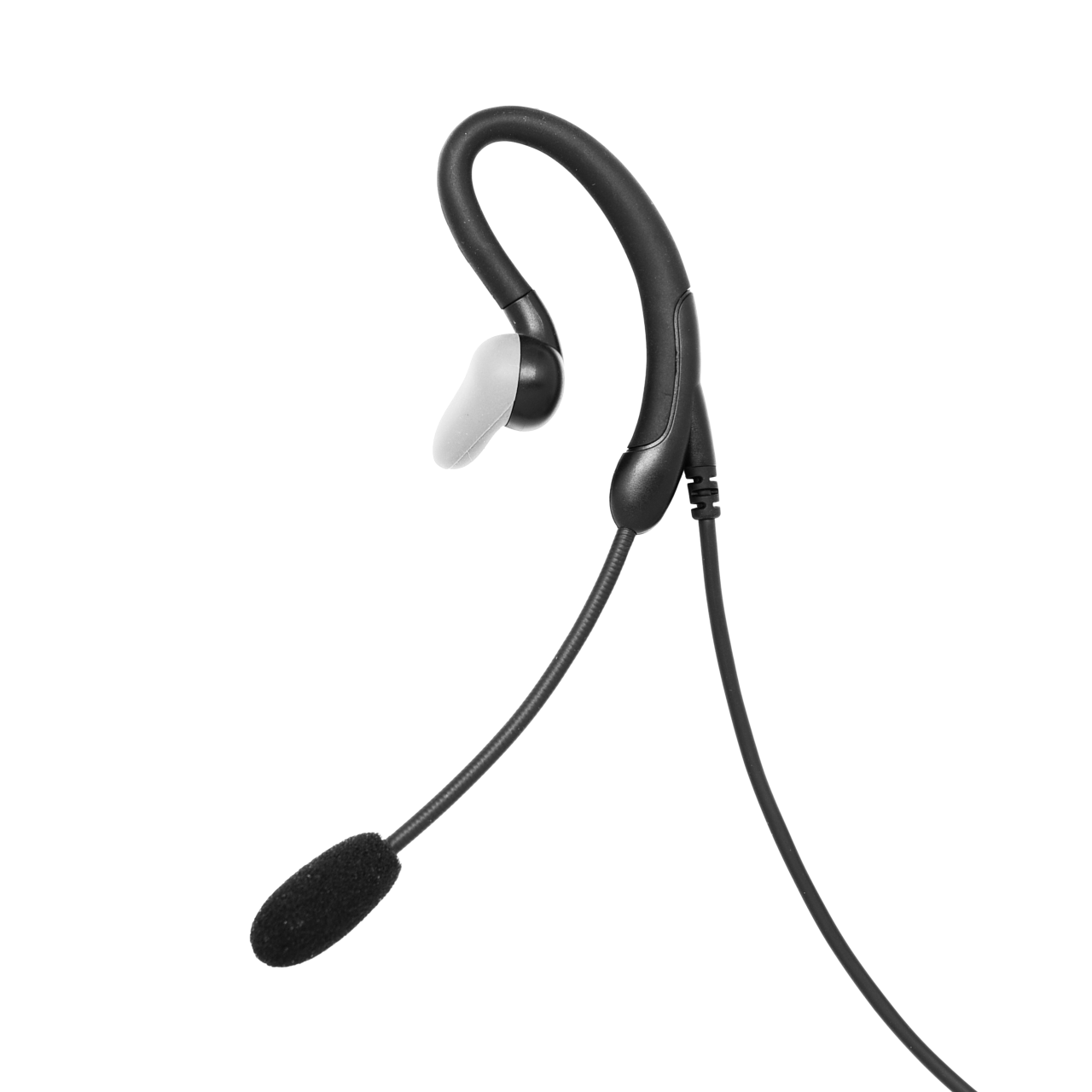 CEECOACH mono headset met boom microfoon.